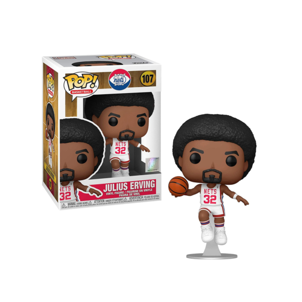 Funko POP!® Basketball: NBA® Legends - Julius Erving (Nets Home Jersey) #107 (FP-55220)