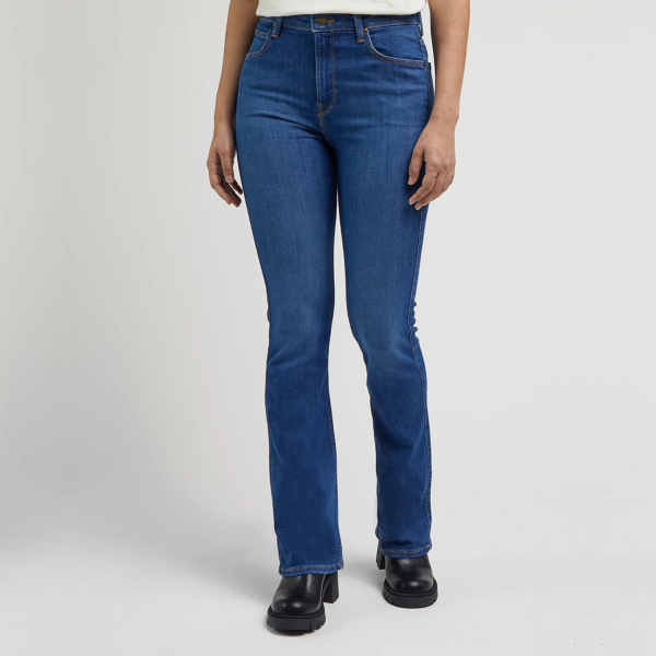 Lee Breese Bootcut Women Jeans - Azure Wave (L31TGUD52)