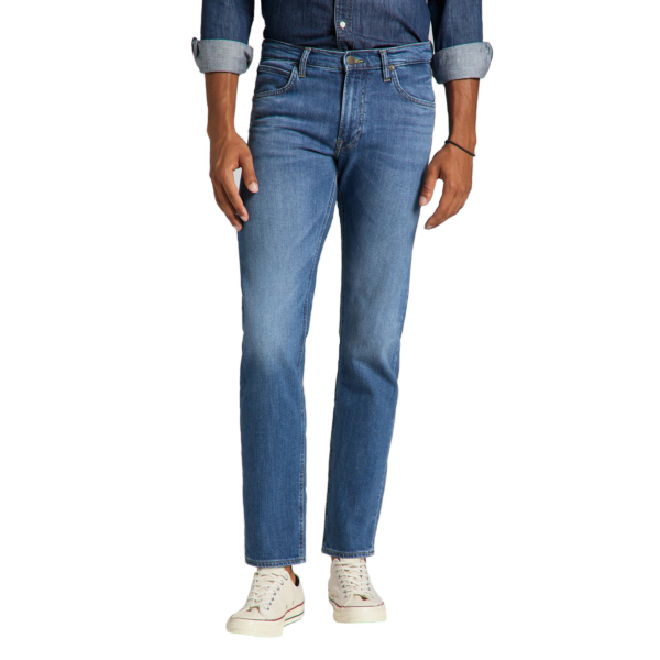LEE Daren Zip Jeans Straight - Dark Freeport (L707PXGQ)