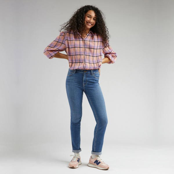 Lee Elly Women Jeans Slim - Feels Like Indigo (L305FAB51)