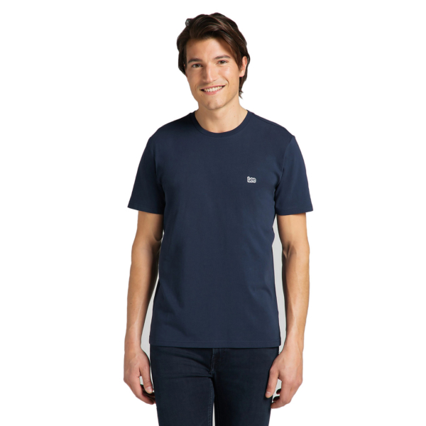 LEE Patch Logo Tee - Navy (L60UFQ35)