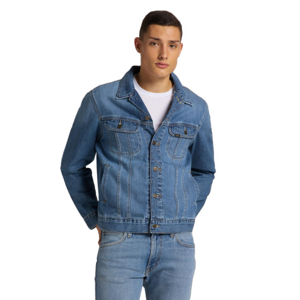 Lee Rider Denim Jacket - Washed Camden (L89ZLJPI) 