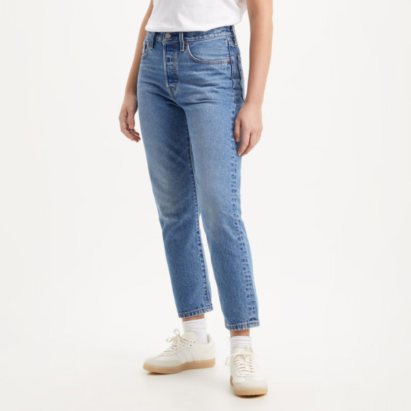 Levi’s® 501® Τζιν Γυναικείο Cropped - Πετροπλυμένο (36200-0236)
