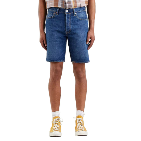 Levi’s® 501® Hemmed Denim Shorts - Bleu Eyes Break (36512-0152)