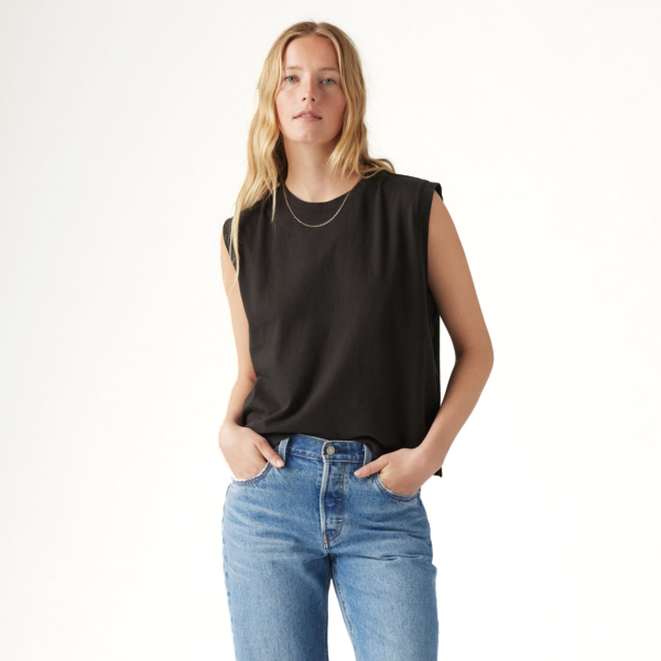 Levi’s® Boxy Women’s Tank Top - Black (A8794-0008)