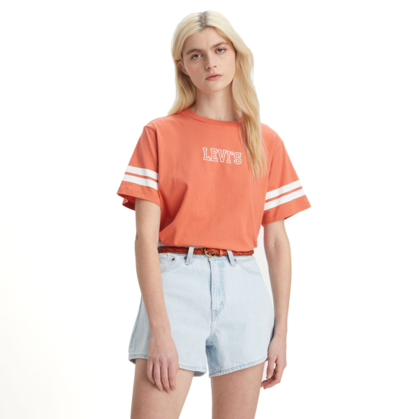 Levi’s® Collegiate Graphic Jet Tee - Burnt Sienna (A0345-0047)