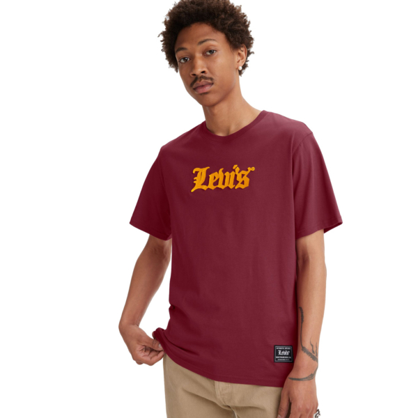 Levi's® Olde English Relaxed Tee - Rumba Red (16143-0821)