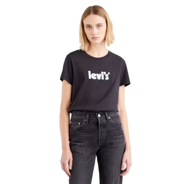 Levi’s® Poster Logo Women Tee - Caviar (17369-1756)