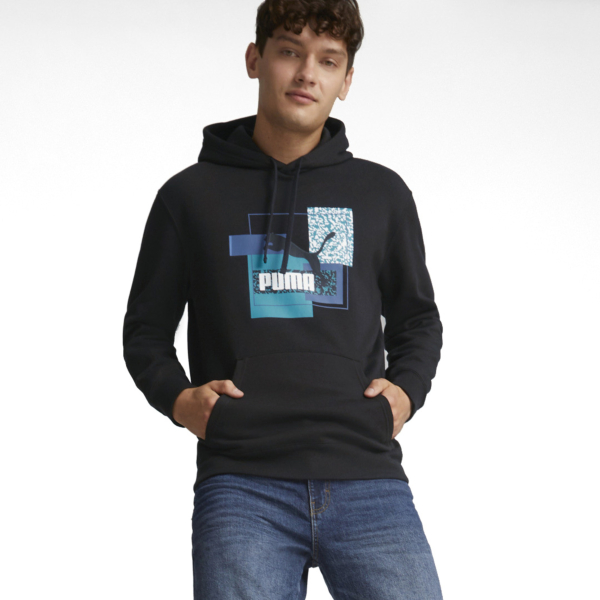 PUMA Brand Love Hoodie - Black (535632-01)