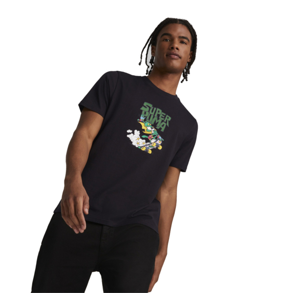 Puma Classics Graphic Tee - Black (539460-01)