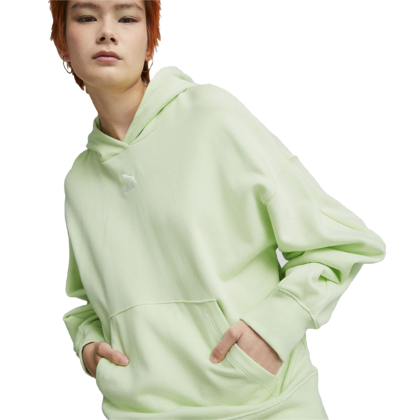 Puma Classics Oversized Hoodie - Pistachio (535684-32)