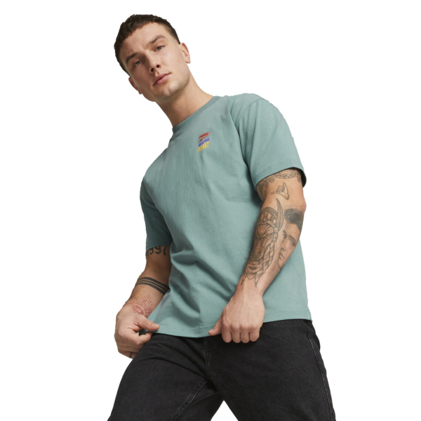 Puma Downtown Graphic Tee - Adriatic (539181-84)