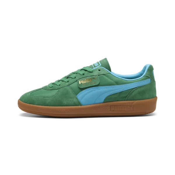 Puma Palermo Vintage Update Men’s Sneakers - Archive Green/ Bright Aqua (401364-01)
