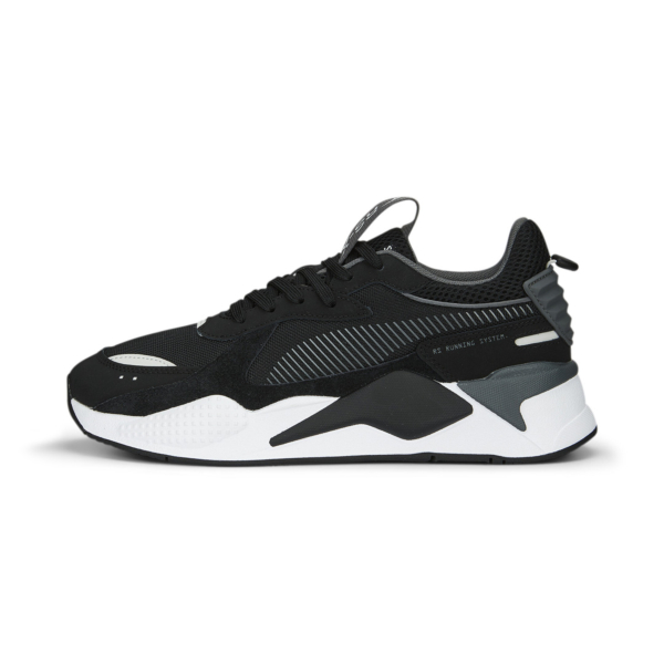 Puma RS-X Suede Sneakers - Black/ Glacial Gray (391176-03)