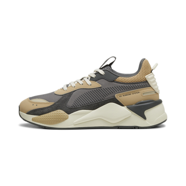 Puma RS-X Suede Men’s Sneakers - Dark Gray/ Prairie Tan (391176-12)