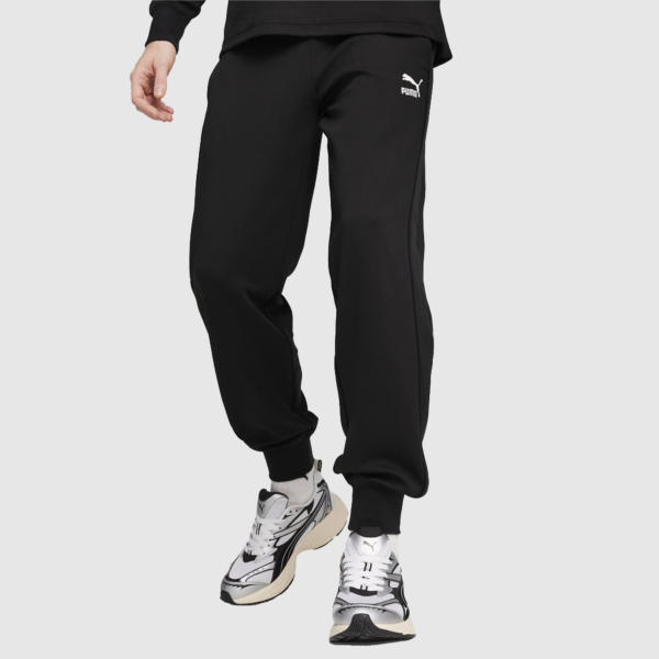 Puma T7 Men’s Jacquard Track Pants - Black (624329-01)