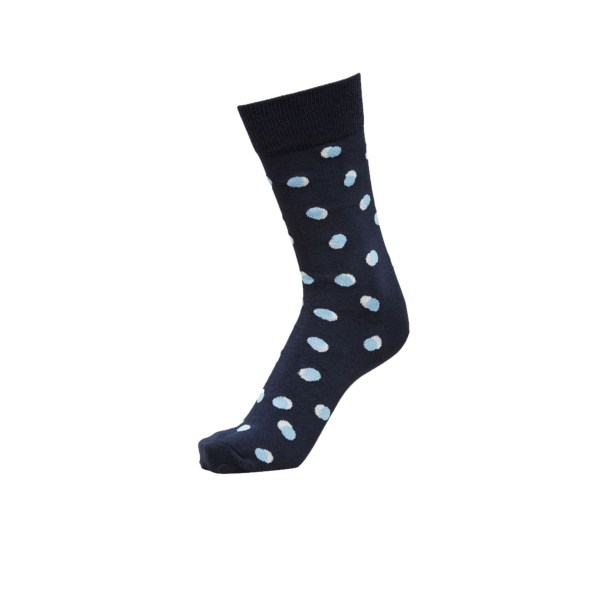 SELECTED Lay Dot Socks (16081850-SkyCaptain)