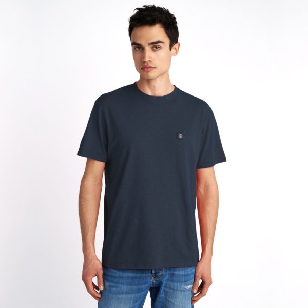 Staff Ikaros Men’s Tee - Blue Navy | Slim Fit (64-018.053.N0045)