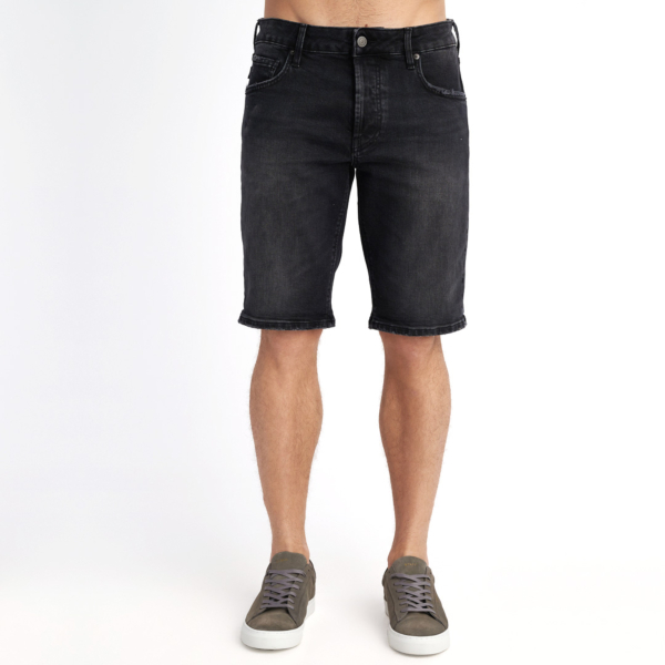 Staff Paolo Men’s Regular Denim Shorts - Worn Black (5-890.388.BL.053)