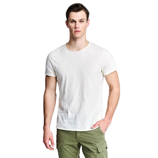 Staff Zeus Men's Slim Tee - Off White (64-011.051.N0024)
