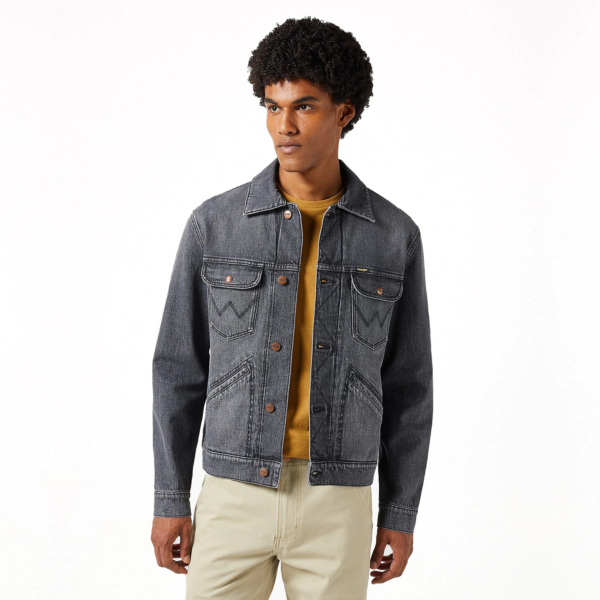 Wrangler 124MJ Denim Men’s Jacket - Marshall (112350179)