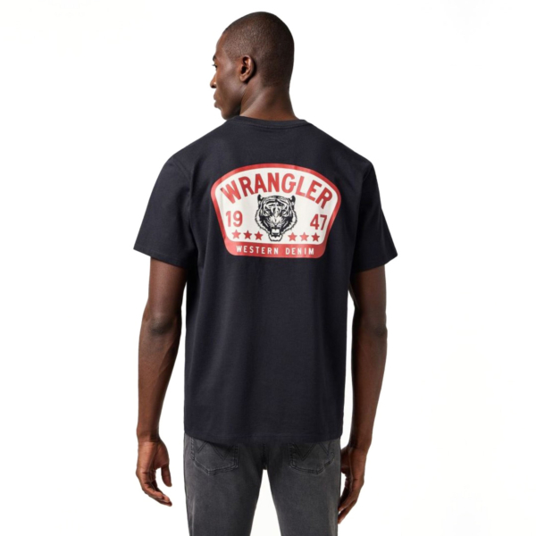 Wrangler Graphic Relaxed Tee for Men in Black (112362793) 