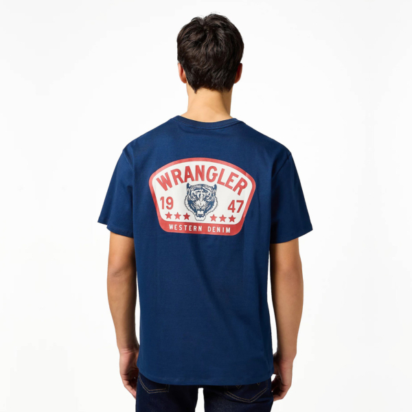 Wrangler Graphic Men’s Relaxed T-Shirt in Navy (112362806) 
