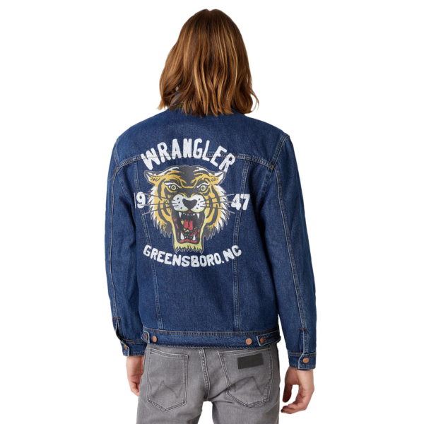 WRANGLER Hawkins Reversible Denim Jacket in The Master (W458SF51Q) 