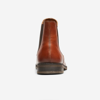 SELECTED Louis Leather Chelsea Boots - Cognac (16070195) 