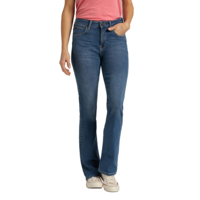 LEE Breese Women Jeans Bootcut - Mid Worn Martha (L31TQDTO) 