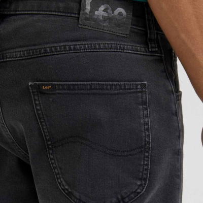 LEE 5 Pocket Denim Shorts in Gunmetal (L73MADB79) 