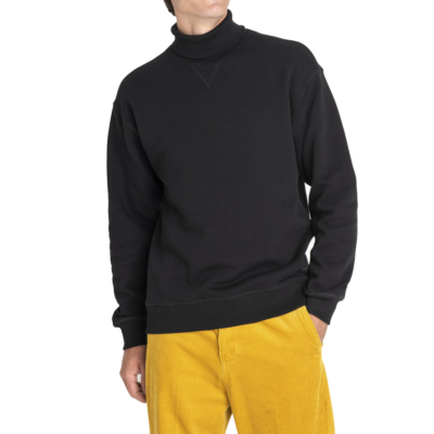 LEE High Neck Sweatshirt - Black (L82B-TJ-01)