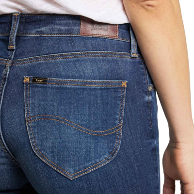 LEE Marion Women Jeans Straight - Night Sky (back pocket) 