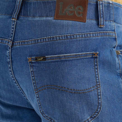 Lee Extreme Motion Men’s Denim Shorts in Blue Rooster (112350151/ label patch) 