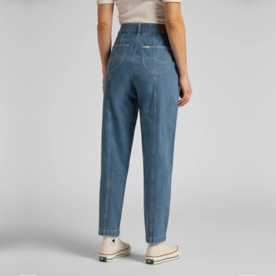 LEE Stella Panelled Taper Women Jeans - Grey Bala (L30QMMOJ) 