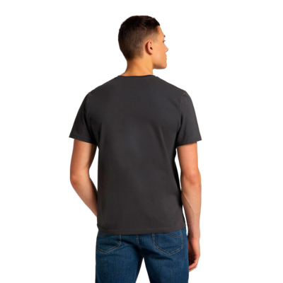 LEE Patch Logo Men Tee - Washed Black (L60UFQON) 