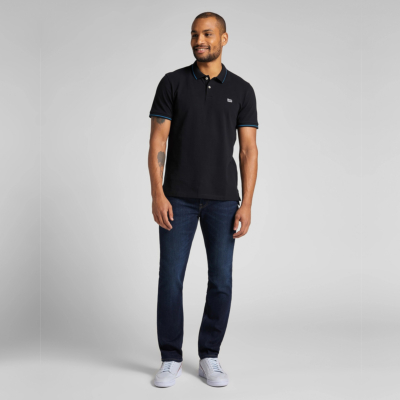 LEE Pique Men Polo in Black (L61ARL01) 