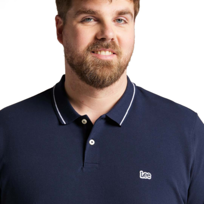 LEE Pique Men Polo in Navy (L61ARL35)