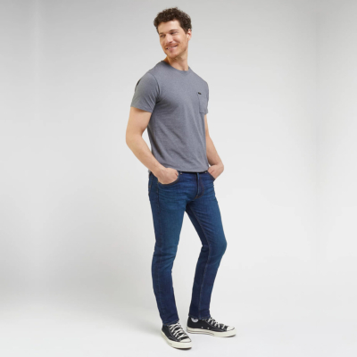 Lee Rider Jeans Ανδρικό - Μπλε Πετροπλυμένο (L701KNA26) 