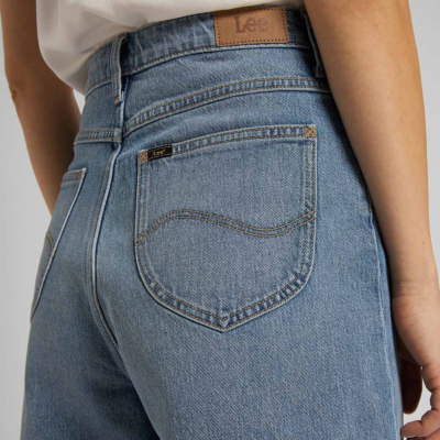 LEE Stella Denim Shorts for Women - Mid Soho (back pocket) 
