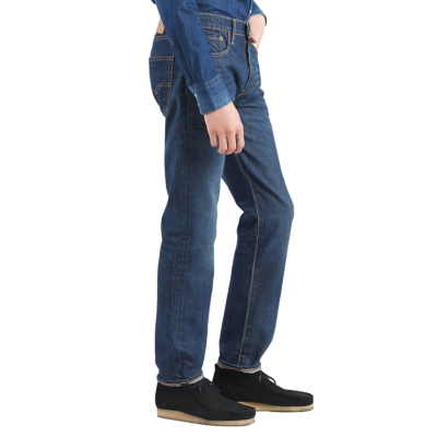 Levi’s® 502™ Regular Taper Jeans - Ama Mid Vintage (side)