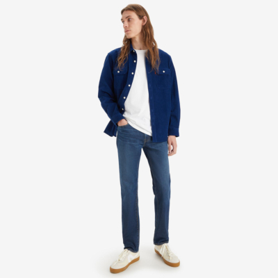 Levi’s® 511™ Τζιν Ανδρικό - Μπλε Πετροπλυμένο (04511-5842) 