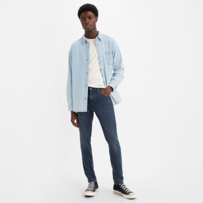 Levi’s® 512™ Jeans Taper Ανδρικό - Μπλε/ Μαύρο (28833-1193) 
