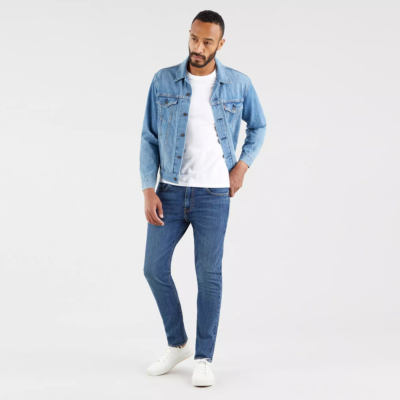 LEVI’S® 512™ Taper Τζιν Ανδρικό - Μπλε Πετροπλυμένο (28833-0850) 