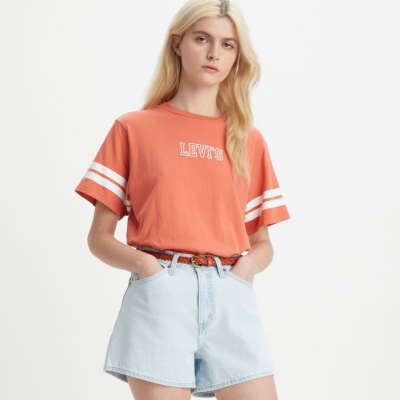 Levi’s® Κολλεγιακό Μπλουζάκι Γυναικείο - Πορτοκαλί (A0345-0047) 