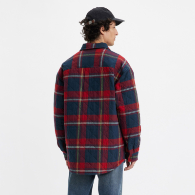 Levi’s® Ingleside Overshirt in Rhythmic Red (A4421-0005) 
