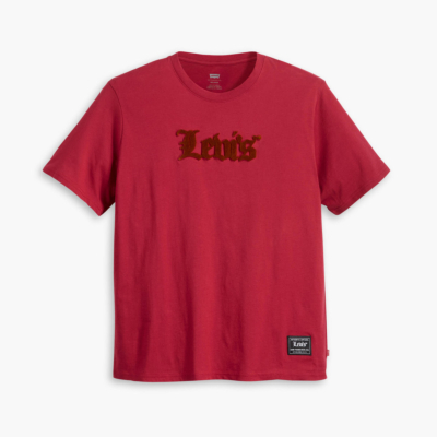 Levi's® Μπλουζάκι Ανδρικό με Λογότυπο - Κόκκινο (16143-0821)
