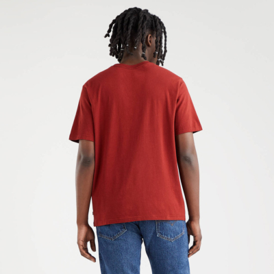 Levi's® Poster Logo Relaxed Men Tee - Fired Brick (16143-0394)
