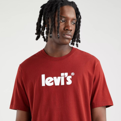 Levi's® Ανδρικό Μπλουζάκι με Λογότυπο - Κόκκινο (16143-0394)
