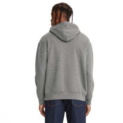 Levi’s® Relaxed Graphic Logo Men Hoodie - Heather Grey (38479-0178)